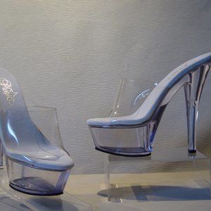 Clear Platform High Heels